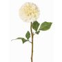 Kunstblume Dahlie BREDANA, creme, 60cm, Ø11cm
