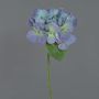 Künstliche Hortensie CHIDORI, lila-blau-grün, 30cm, Ø13cm