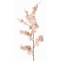 Kunst Japanische Zierkirsche ZORYA mit Blüten, rosa-creme, 125cm