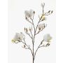 Künstliche Blume groß Magnolie LILO, creme, 110cm, Ø5-9cm