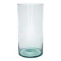 Glas Vase Zylinder SANYA AIR, Eco Glas, klar, 30cm, Ø15cm