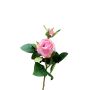 Rose künstlich RENESMEE, rosa, 45cm, Ø6cm