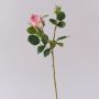 Rose künstlich RENESMEE, rosa, 45cm, Ø6cm