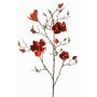 Textil Magnolienzweig JACKA, dunkelorange, 105cm