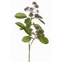Künstlicher Hartriegel Zweig PANGO mit Knospen, dunkellila, 70cm, Ø7cm