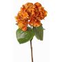 Künstliche Hortensie CHIDORI, orange, 60cm, Ø18cm