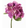 Künstliche Hortensie CHIDORI, violett-creme, 30cm, Ø13cm