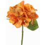 Künstliche Hortensie CHIDORI, orange, 30cm, Ø13cm