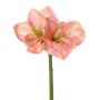 Künstliche Amaryllis NARWELA, pink-rosa-creme, 70cm, Ø10-13cm