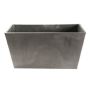 Pflanzkasten ANDIF aus Holzbeton, outdoor, anthrazit, 100x32x49cm
