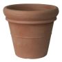Kunststoff Pflanztopf MYRDEN, Terrakotta, outdoor, 44cm, Ø51cm