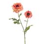 Kunstblume Ranunkel LOLYN, pfirsich-rosa, 65cm
