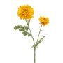 Kunstblume Ranunkel LOLYN, gelb, 65cm