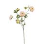 Kunst Ranunkel DAVELLA, rosa-creme, 80cm