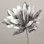 Deko Kunststoffschaum Agave pygmaea DANINA, grau-weiß, 35cm, Ø30cm
