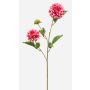 Künstlicher Zweig Dahlie CEVAST, rosa, 70cm, Ø7-8cm