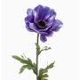 Künstliche Anemone URASSAYA, blau-lila, 45cm