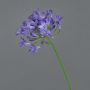 Blume künstlich Agapanthus PHILINA, lila, 75cm, Ø14cm