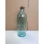 Glasflasche LOUISEMARIE mit Korken, transparent, 36cm, Ø6,5cm