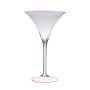 XXL Martiniglas SACHA AIR auf Standfuß, transparent, 40cm, Ø25cm