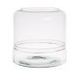 Glas Terrarium DAVINIA, recycelt, klar, 30cm, Ø18,5cm