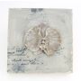 Wandbild Phalaenopsis Orchidee LAMINA, hellgrau, 32x32cm