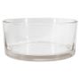 Servierschale VERA OCEAN aus Glas, transparent, 7,2cm, Ø16cm