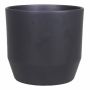 Keramik Blumentopf LENAS, anthrazit-matt, 16cm, Ø17,5cm