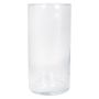 Glas Vase Zylinder SANYA OCEAN, klar, 40cm, Ø19cm