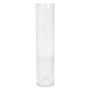 Glas Vase Zylinder SANYA OCEAN, klar, 40cm, Ø9cm