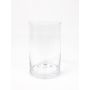 Glasvase Zylinder SANSA EARTH, klar, 19,5cm, Ø12cm