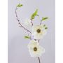 Kunst Magnolienzweig FINAH, creme-weiß, 90cm, Ø9-15cm