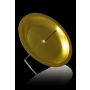 Metall Kerzenstecker KRISTOFFER für Adventskranz, für Kerzen ca. Ø5cm, gold, 8cm, Ø12cm