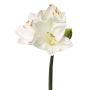 Kunst Amaryllis BENITA, weiß, 55cm, Ø10cm