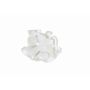 Kerzentropfschutz ALEANDRO aus Satin, weiß, 10cm, Ø5cm