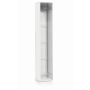 Kerzen Verpackung AZORA mit PVC Einsatz, passend für Kerzen 40cm, Ø4cm, weiß