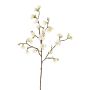 Deko Apfelblütenzweig SADAKA, blühend, creme, 70cm, Ø3-4cm