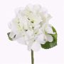 Künstliche Hortensie CHIDORI, weiß-grün, 30cm, Ø13cm