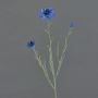 Kunst Kornblume KELSIE, blau, 65cm, Ø2,5-6cm