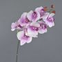 Kunst Phalaenopsis Orchideen Zweig ENISA, rosa-weiß, 60cm, Ø7-8cm