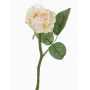 Kunstblume Rose GABI, creme-rosa, 30cm, Ø6cm