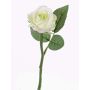 Kunstblume Rose GABI, creme-grün, 30cm, Ø6cm