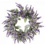 Deko Lavendelkranz LODOS, violett, Ø30cm