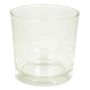 Pflanztopf Glas BRIAN, klar, 12,5cm, Ø13cm