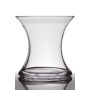 Deko Vase LIZET aus Glas, klar, 15cm, Ø15cm