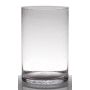 Zylindervase Glas SANUA mit Bläschen, klar, 30cm, Ø19cm