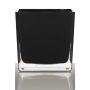 Teelichthalter KIM EARTH aus Glas, schwarz, 10x10x10cm