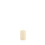 Stumpenkerze MAEVA, creme, 10cm, Ø5cm, 23h - Made in Germany