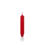 Punchkerze ARIETTA, rot, 16,4cm, Ø2,8cm, 6h - Made in Germany