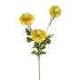 Deko Zweig Scabiosa caucasica ANAYS, gelb-grün, 80cm